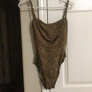 Women's Unite! One-Piece Swimsuit--Animal Print--Size 10